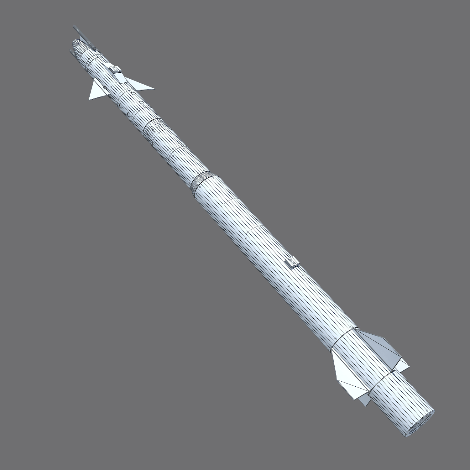 mk-49 (gmls)   rim-116 rolling airframe missile (ram) 3d