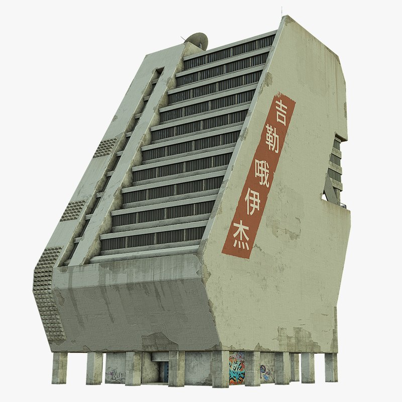 Retro isci fii ibuildingi pbr 3D model TurboSquid 1223792