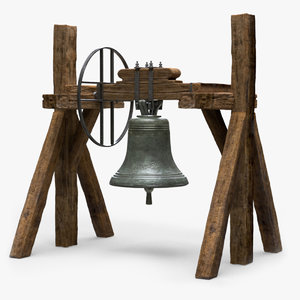 church bell support 3D