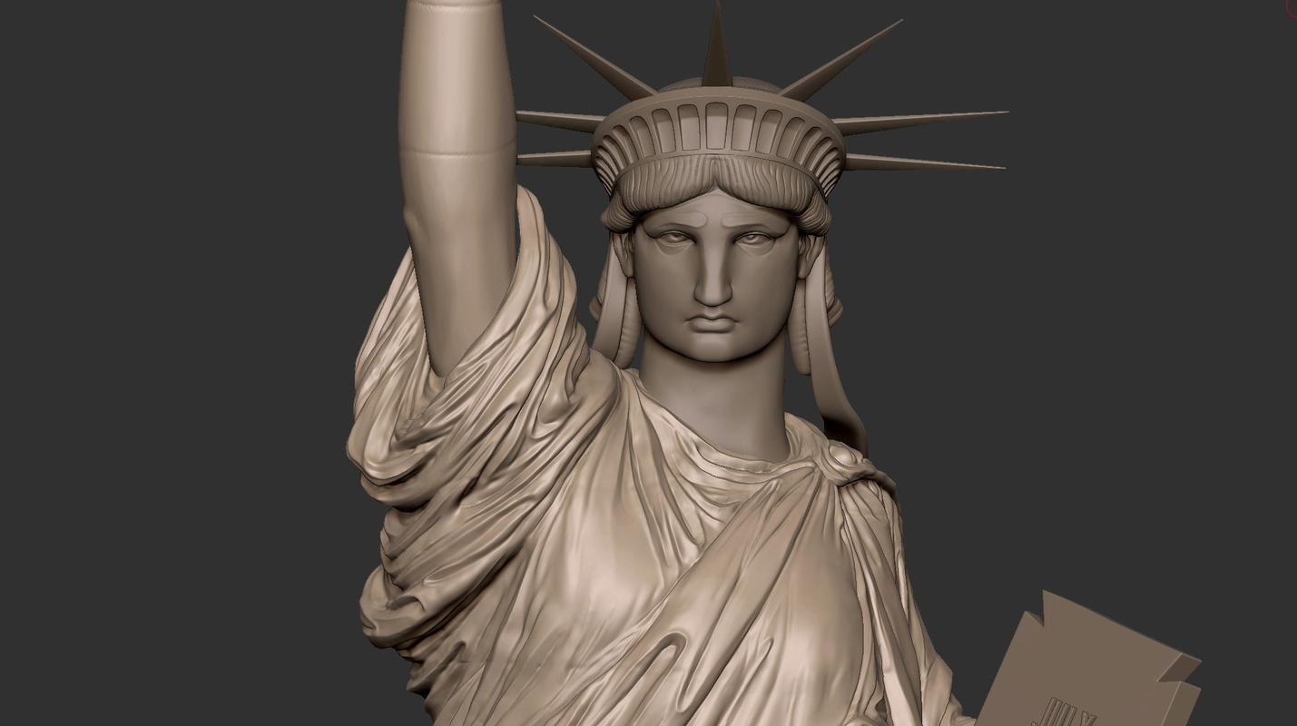 3D model statue liberty TurboSquid 1223899