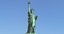 3D model statue liberty