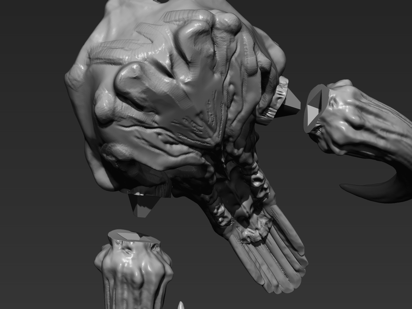 骷髅星球大战3d模型