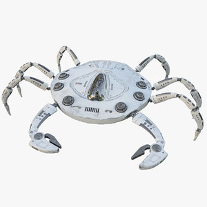 3D robo crab model