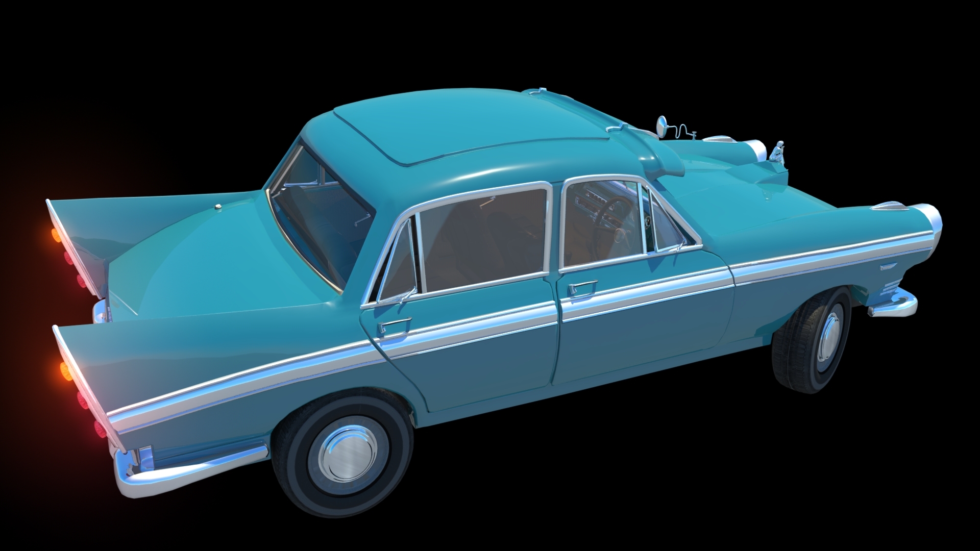 3d 1970 austin cambridge car model