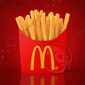 fries mc 3D model