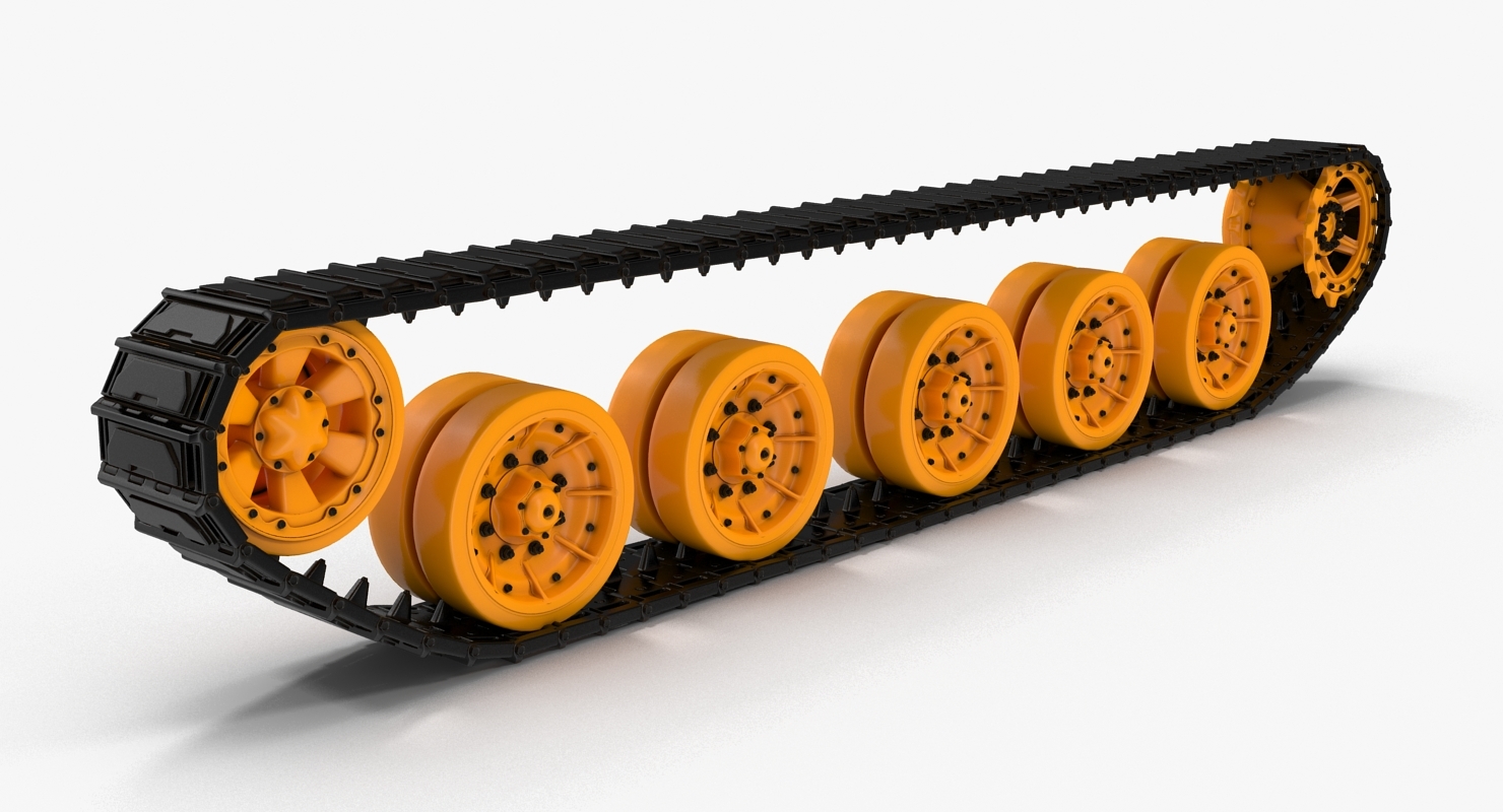 3D model tank track TurboSquid 1224362