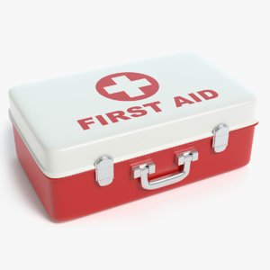 aid kit 3D model