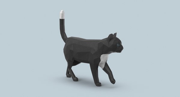 Gato andando Modelo 3D - TurboSquid 1224485