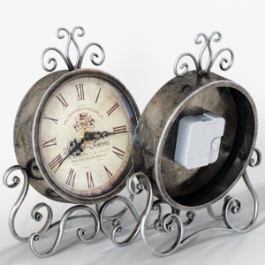 vintage clock 3D model