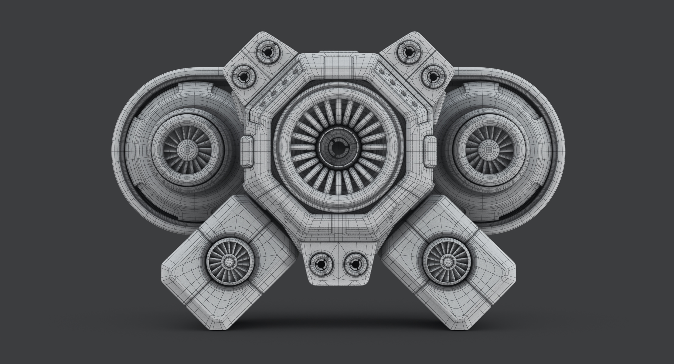 Science-Fiction-Engine 3D-Modell - TurboSquid 1225039