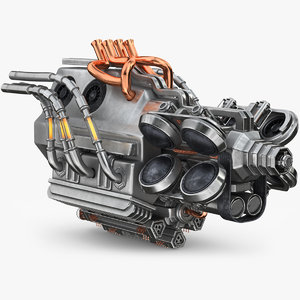 3D sci-fi engine 2
