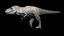 t rex stationary walk cycle 3D model