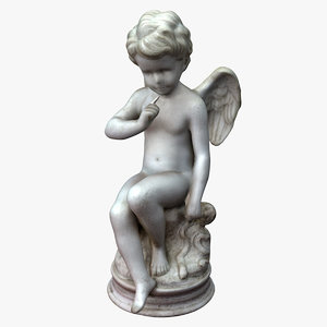 cupid angel 3D model