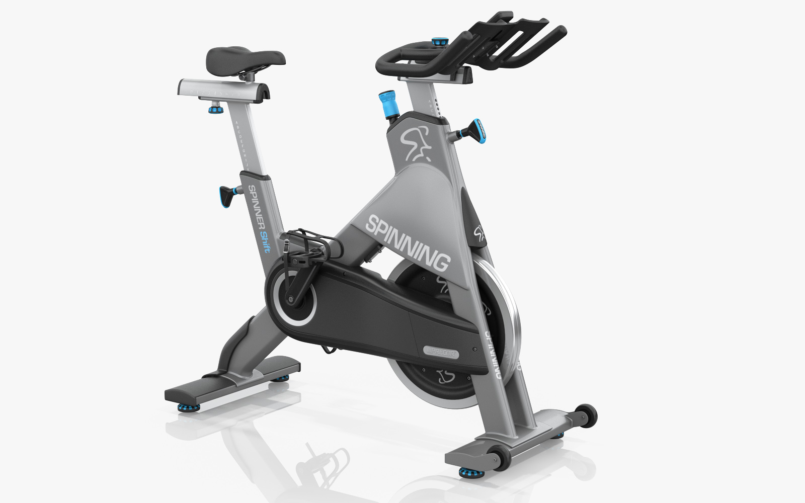 Precor exercise bike 3D model - TurboSquid 1225359