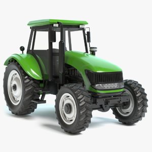 farm tractor 3D model