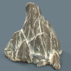 3D suiseki rocks scholars model