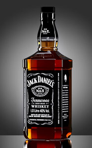 3D model jack daniels whiskey bottle