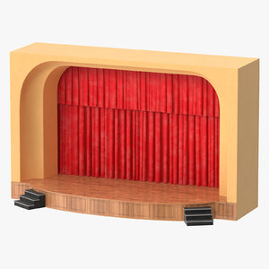 theater stage model