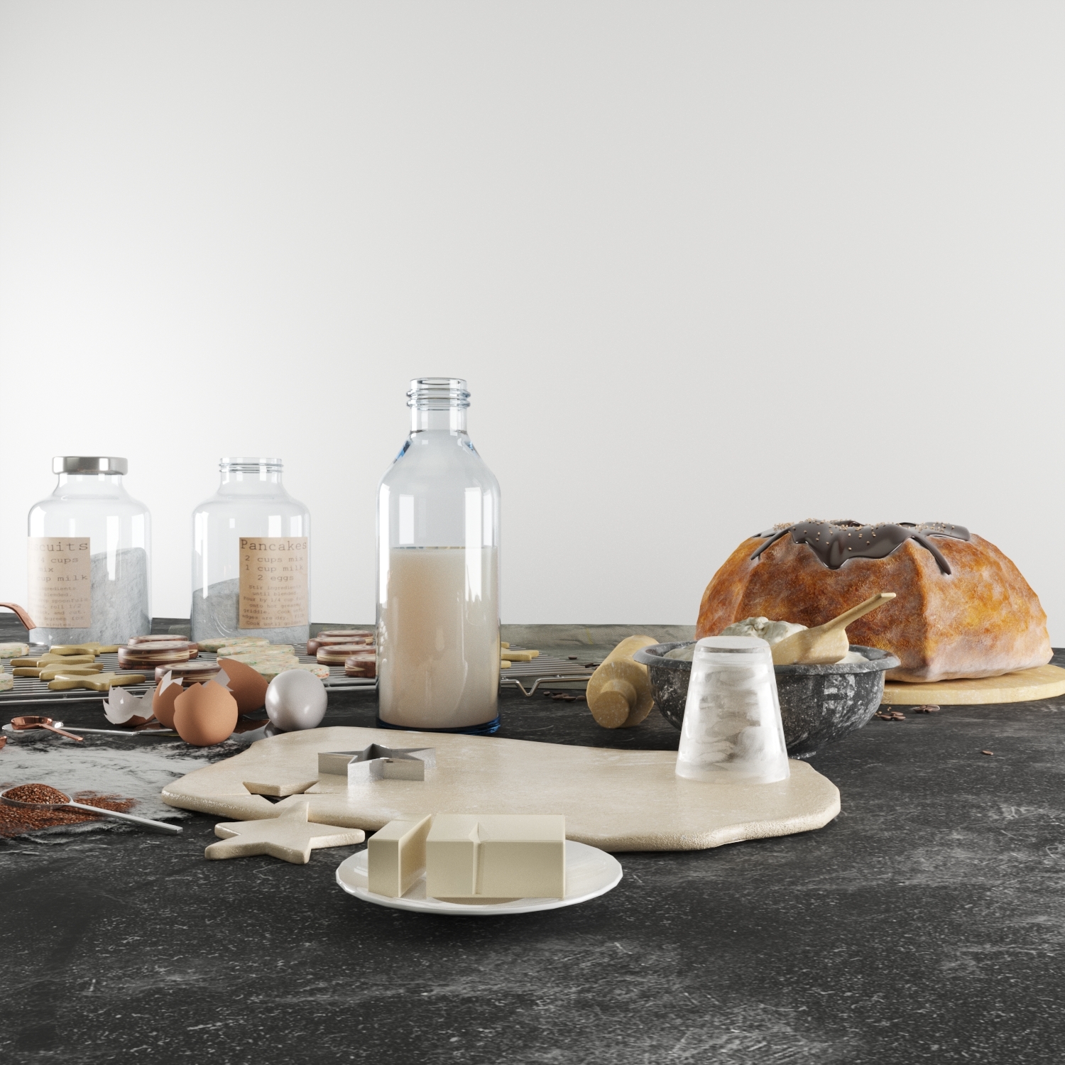 3D Baking Model TurboSquid 1225759
