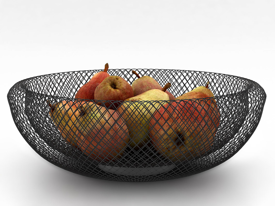 3D philippi mesh fruit bowl TurboSquid 1225856