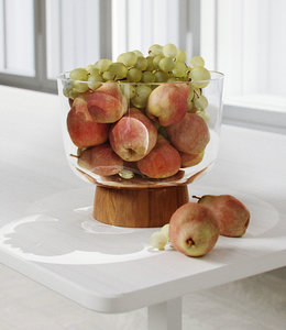 3D olson serving bowl pears