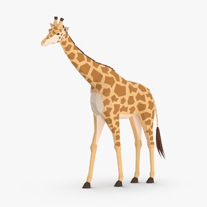 giraffe----walking 3D model