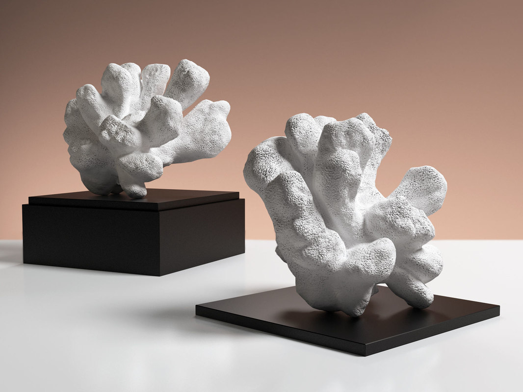 resin coral sculpture
