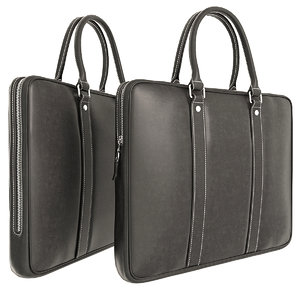 briefcase leather case 3D