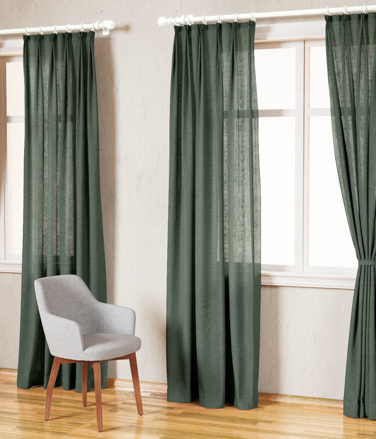3d Country Solid Green Linen Model Turbosquid 1226141