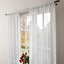 sheer linen curtain 3D