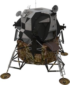 appolo lunar module 3D model