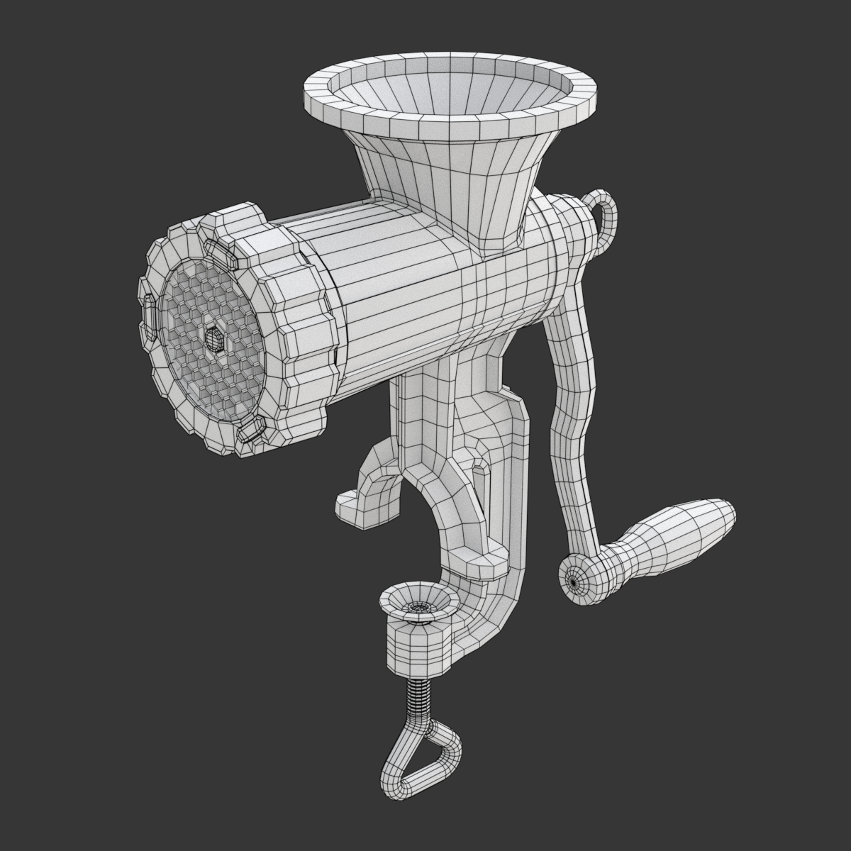 3D grinder meat - TurboSquid 1226513