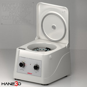 3D centrifuge machine laboratory model