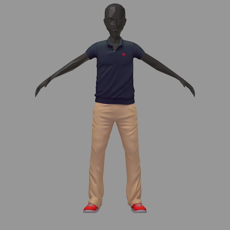 gray polo with khaki pants