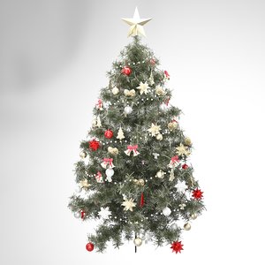 3D model christmas tree