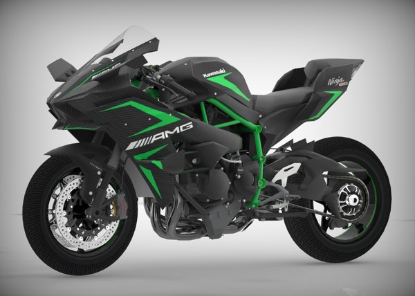 3D model kawasaki ninja h2r TurboSquid 1226855