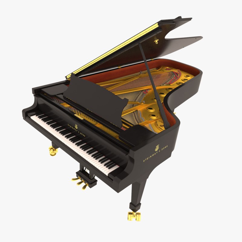 Steinway sons concert grand piano 3D - TurboSquid 1226858