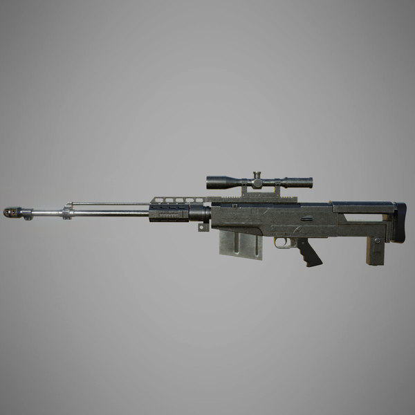 As50 sniper rifle model - TurboSquid 1227129