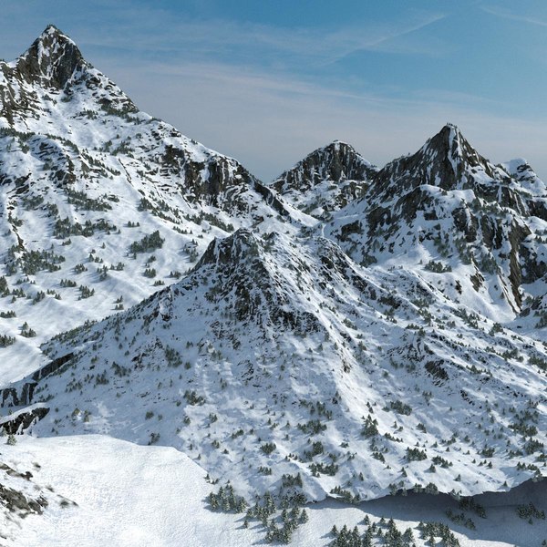 mountain 3d model free mountain 3d model free