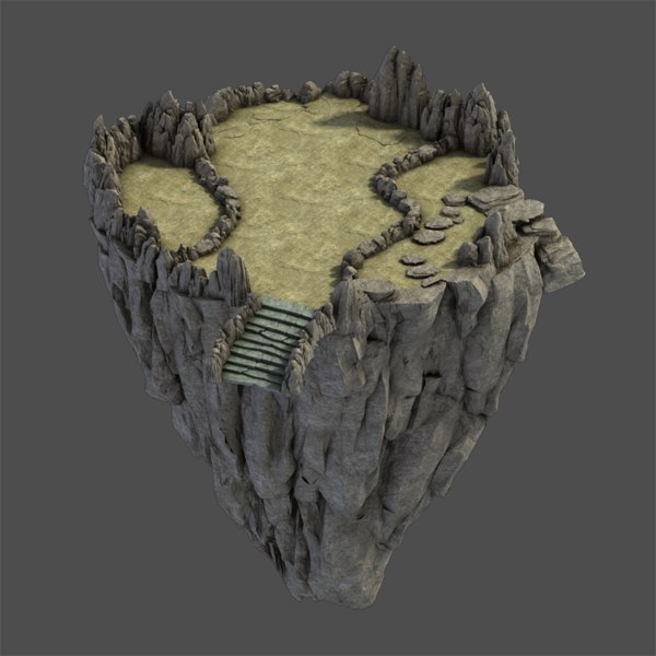 stone mountain 3d model