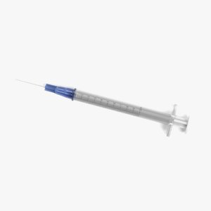 syringe used pbr 3D model