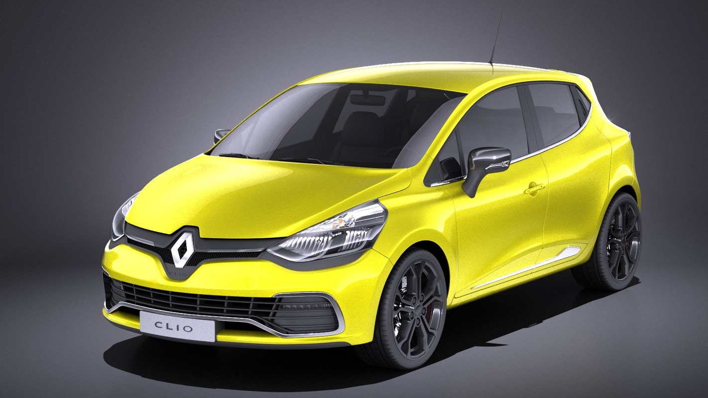 Renault clio 3d model