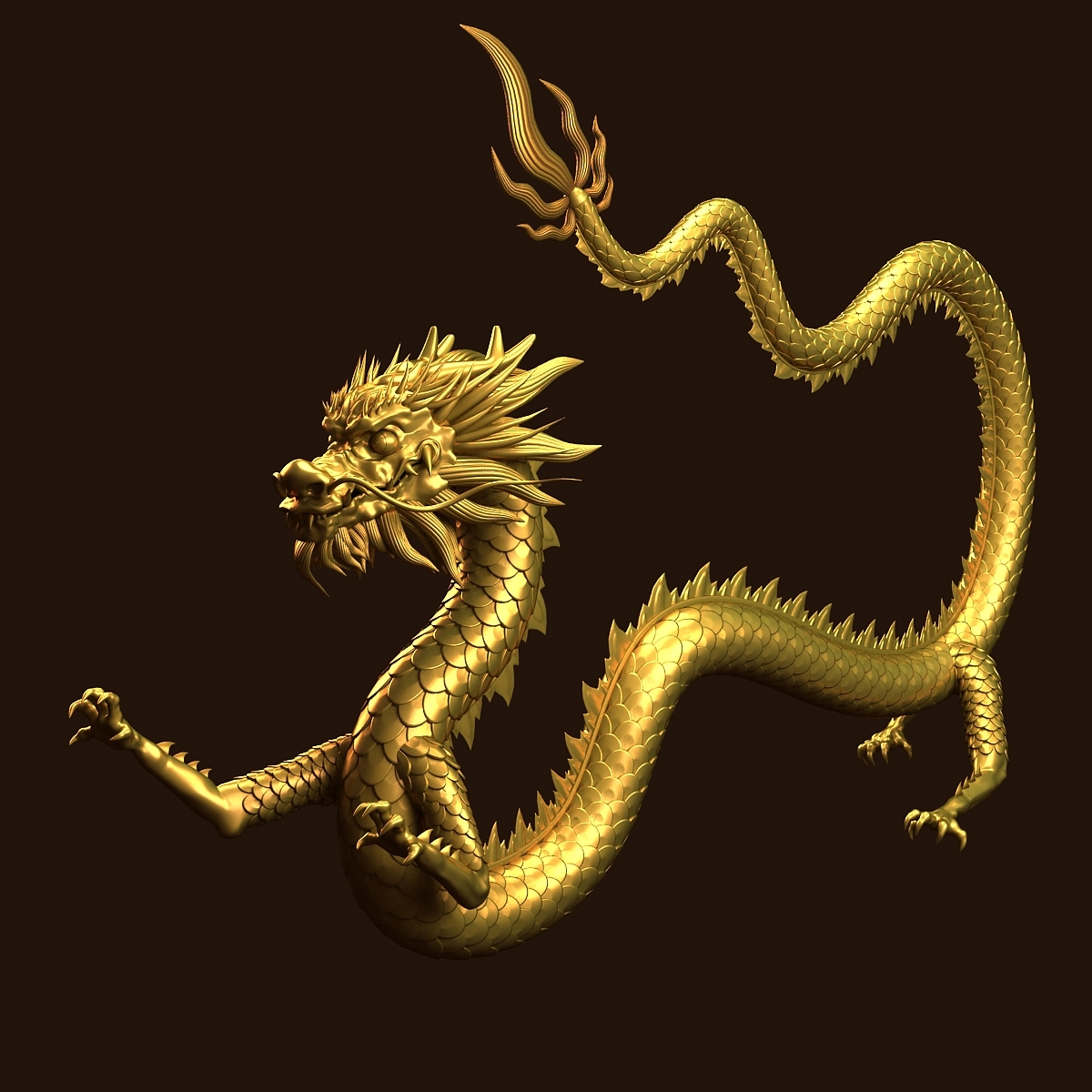 3D dragon chinese - TurboSquid 1227655