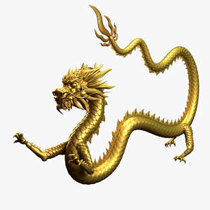 3D dragon chinese