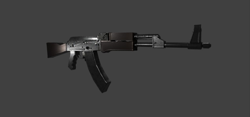 Free 3D ak 47 color - TurboSquid 1227770