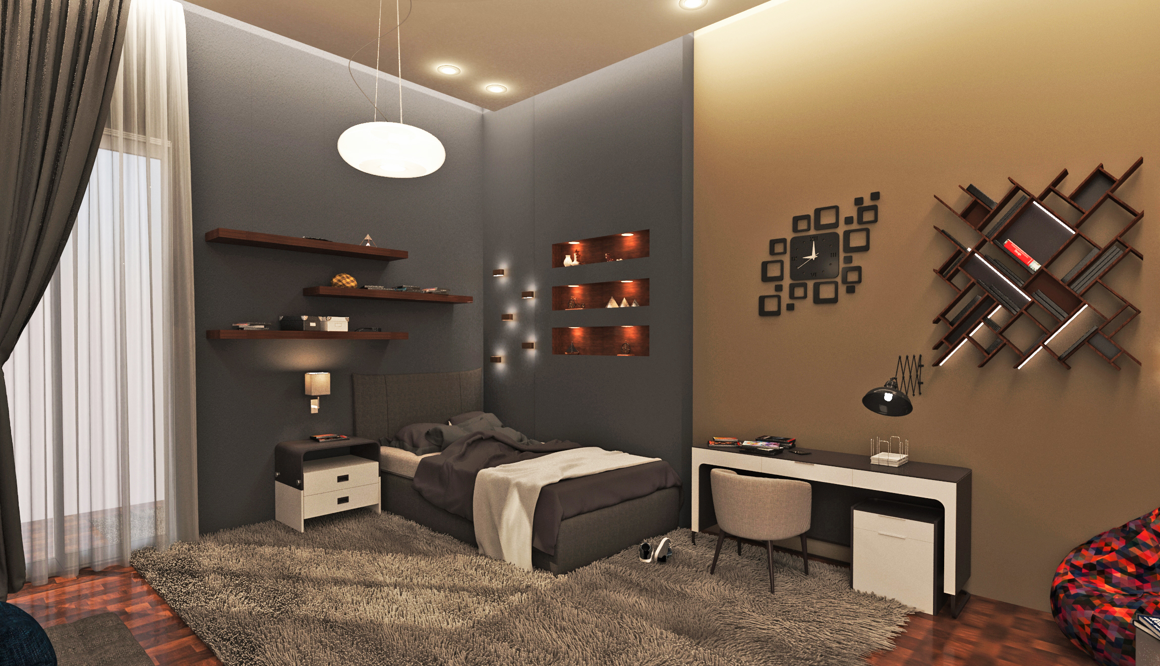 Modern Kis Bedroom
