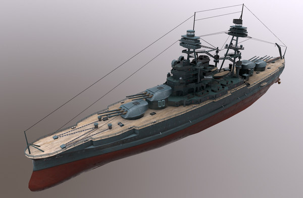 Ussアリゾナ戦艦3dモデル Turbosquid
