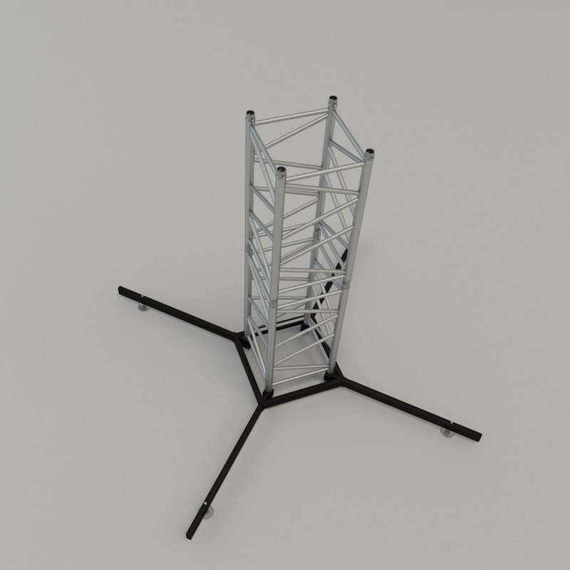Square stand 3D model TurboSquid 1228196