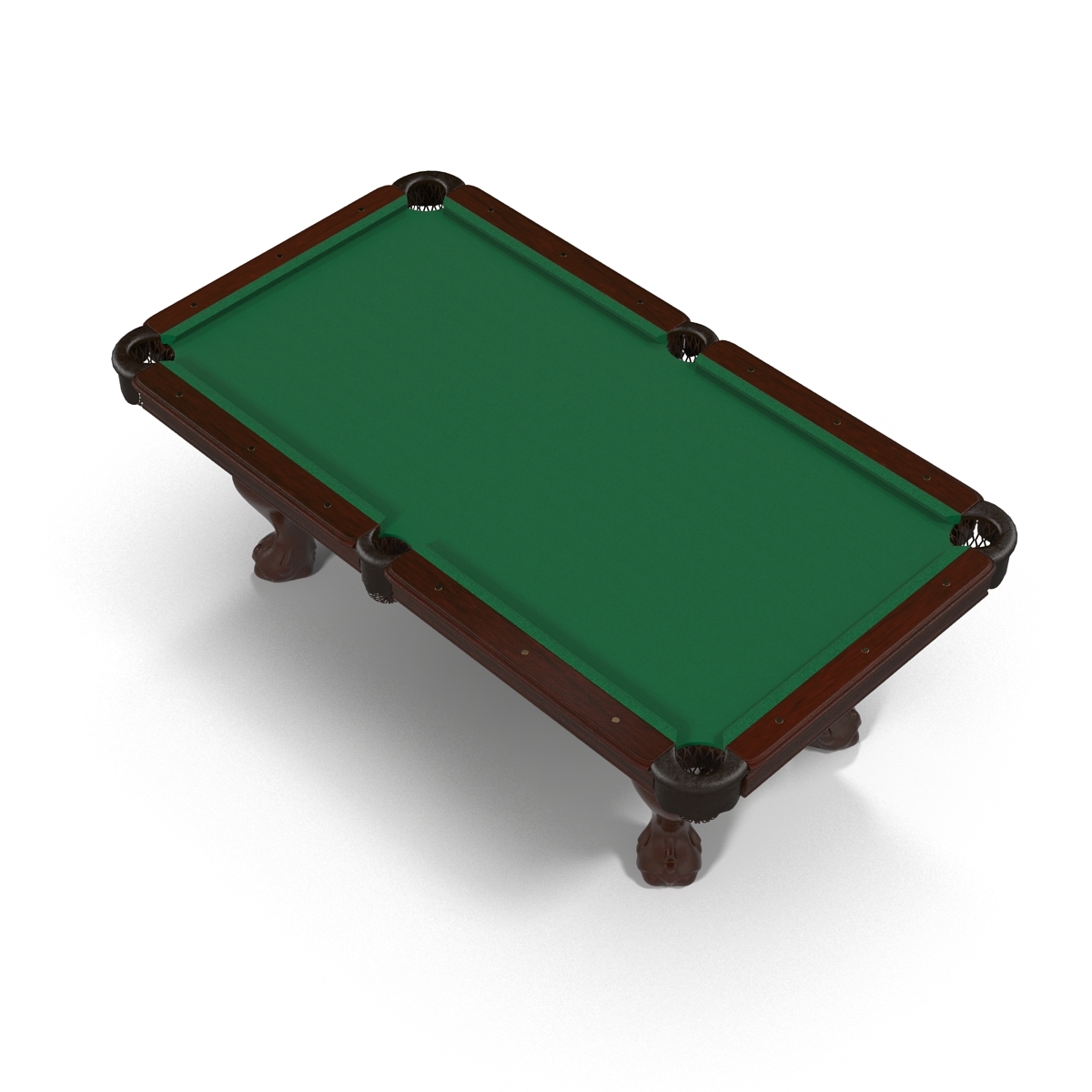 Billiard Table 3d Model Turbosquid 1228339