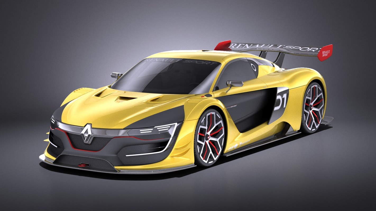 Sport renault 2018 model - TurboSquid 1228449